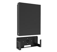 Monzlteck Support Mural pour Xbox One X, Tout en métal à Suspendre au Mur avec Bouton d'alimentation Gauche/Droite, Support d'étagère Murale pour X1X