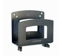 Monzlteck Support mural réglable pour petit appareil ou montage VESA derrière le moniteur | Conçu pour lecteur multimédia en continu, commutateur, Wii, boîtes de câble, modems, routeur, alimentation