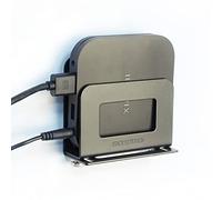 Monzlteck Support Mural réglable pour Petits appareils Apple TV, ROKU, routeur, Modem et Autres lecteurs multimédias