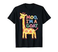 Moo, I'm A Goat Animal Puns Farm Barnyard Fun - T-Shirt