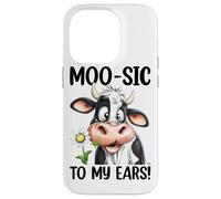 Moo-Sic à Mes Oreilles Coque pour iPhone 14 Pro