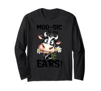 Moo-Sic à Mes Oreilles Manche Longue