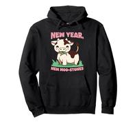 Moo-Stones Moo-Stones Moo-Stones Mignon Design de Jeu de Mots Sweat à Capuche