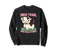 Moo-Stones Moo-Stones Moo-Stones Mignon Design de Jeu de Mots Sweatshirt