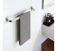 Mooche Porte Serviette Salle de Bain, Porte Serviette Mural Salle de Bain en 304 Acier Inoxydable, Longueur 40 CM, Porte Serviettes Mural Pratique et Robuste, Brossé