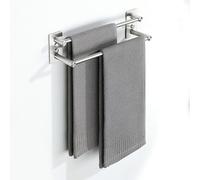 Mooche Porte-Serviettes Double Branche, Longueur 34 CM,Barres Porte-Serviettes Support Mural, en Acier Inoxydable SUS304, Porte Serviette de Salle de Bain Durable, Brossée