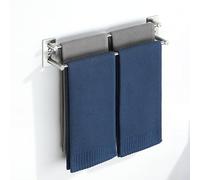Mooche Porte-Serviettes Double Branche, Longueur 44 CM,Barres Porte-Serviettes Support Mural, en Acier Inoxydable SUS304, Porte Serviette de Salle de Bain Durable, Brossée