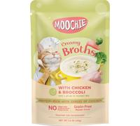 MOOCHIE Bouillons crémeux au poulet et au brocoli sans céréales 40 g