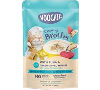 MOOCHIE Bouillons crémeux au thon et aux moules vertes sans céréales 40 g