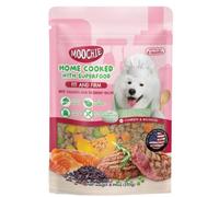MOOCHIE HOME COOKED Fit and Firm - Bœuf, saumon et riz aux baies 255 g pour chien