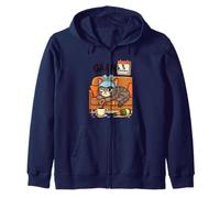 Mood Cat du 1er Janvier Sweat à Capuche