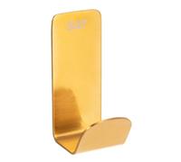 Mood crochet de salle de bain, sans vis, à coller, or brossé (SATDMOOD21BZ)