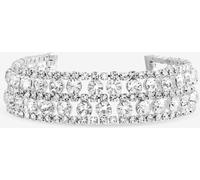 Mood Mood Silver Tone Crystal Mixed Stone Bracelet