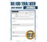 Mood Tracker: Daily Self Care Journal for Recording Feelings and Emotional Awareness