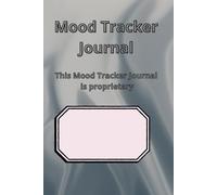 Mood Tracker Journal - Daily .Daily Health & Wellness Diary with Prompts