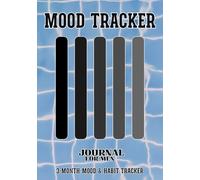 Mood Tracker Journal for Men: Track Your Mood for 3 Months with Simple Guided Prompts, Quick 5-Minute Entries, and a Thoughtfully Colored Interior.