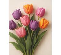 Mood Tracker - Tulip Serenity: A personal journaling space to track moods, reflect on feelings, and monitor emotional growth.