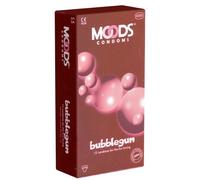 Moods Bubblegum - 12 préservatifs au goût de caoutchouc de mâcher