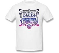 Moody Blues - Live at The Isle of Wight 1970 Shirt Men Tee Tops White 3X-Large Manches Courtes(Small)