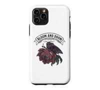 Moody Moth Bloom & Doom Gothique Élégance Style Vintage Coque pour iPhone 11 Pro