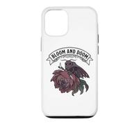 Moody Moth Bloom & Doom Gothique Élégance Style Vintage Coque pour iPhone 12/12 Pro