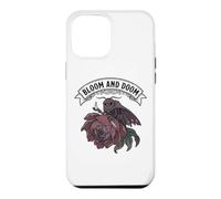 Moody Moth Bloom & Doom Gothique Élégance Style Vintage Coque pour iPhone 12 Pro Max
