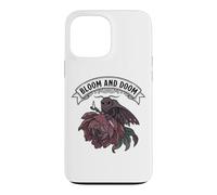 Moody Moth Bloom & Doom Gothique Élégance Style Vintage Coque pour iPhone 13 Pro Max