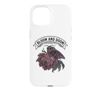 Moody Moth Bloom & Doom Gothique Élégance Style Vintage Coque pour iPhone 15