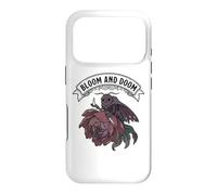 Moody Moth Bloom & Doom Gothique Élégance Style Vintage Coque pour iPhone 17 Pro
