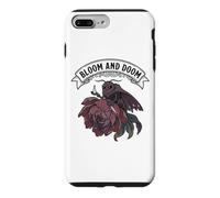 Moody Moth Bloom & Doom Gothique Élégance Style Vintage Coque pour iPhone 7 Plus/8 Plus