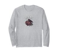 Moody Moth Bloom & Doom Gothique Élégance Style Vintage Manche Longue