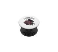 Moody Moth Bloom & Doom Gothique Élégance Style Vintage PopSockets PopGrip Adhésif