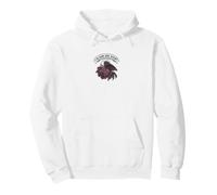 Moody Moth Bloom & Doom Gothique Élégance Style Vintage Sweat à Capuche
