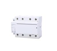MOOEDJKL Contacteur modulaire HCH8s-100 2P 4P 100A 4NO 2NO2NC 24V 110V 220V Contacteur Domestique Automatique Type 1Pcs(100A 4NO AC110V)