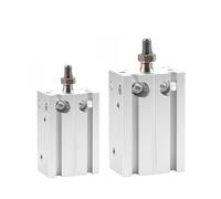 MOOEDJKL Vérin à Installation Gratuite 6/10/16/20/25/32 Courses 5-60 mm Composants pneumatiques Vérin for Outils pneumatiques(Stroke 50mm,MD16 (Bore 16mm))