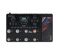 MOOER GE150 Max Li Amplificateur de guitare alimenté par batterie Modélisation multi-effets 2,4 m Processeur FX avec sortie stéréo XLR, enregistrement audio OTG, mode CTRL, pédale de scène flexible