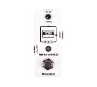 Mooer Multi-Effect Guitare Micro Looper Blanc
