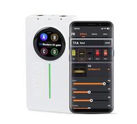 MOOER P2 Guitare Pédale Multi-Effets Casque avec Écran Tactile Al-Preset 134 Intégrés Guitare/Basse/Acoustique Effets 10 GNR 10 3rd IR Slots 80' Looper 56 Drum Machine Tuner Stereo OTG MIDI Controller