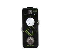 MOOER Pédale de Réverbération MRV4 ModVerb : Effet de Modulation pour Guitare à 3 Modes, Fonction Tap Tempo Freeze, Paramètres Réglables