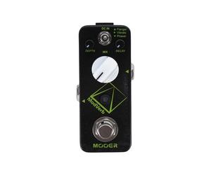 MOOER Pédale de Réverbération MRV4 ModVerb : Effet de Modulation pour Guitare à 3 Modes, Fonction Tap Tempo Freeze, Paramètres Réglables