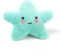 Mooff Jouets en peluche pour chien en forme d'étoile - Outils interactifs couineurs pour chien - Outils de dressage à mâcher pour dressage de chien