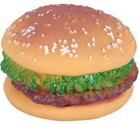 Mooff Jouets pour chiens résistants aux morsures, jouets à mâcher en forme de hamburger pour le nettoyage des dents, fournitures pour chiens, dressage, fournitures pour animaux de compagnie