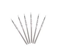 Mooff Lot de 5 pièces de montre à mouvement argenté avec tige en acier et couronne NH35 NH36 NH38 NH39