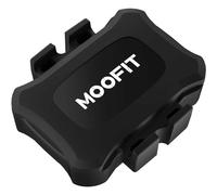 moofit CS9 Capteur de Cadence/Vitesse pour Le Cyclisme, Bluetooth/Ant+, capteur de Cadence ou de Vitesse sans Fil avec étanchéité IP67, Compatible avec Wahoo, Zwift, Strava, Openrider, Peloton, Noir