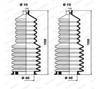 MOOG - Soufflet de direction K150030 - Réf. K150030