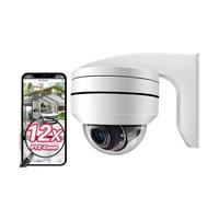 MOOILKO 4K 8MP Optical POE PTZ Camera Outdoor 12X Zoom IP Surveillance 100m IR Night Vision AI Street Security CCTV RTSP Network Installation Polyvalente(5MP 12X POE PTZ Cam)