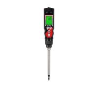 MOOILKO EC8801 Testeur de conductivité et température du Sol Haute précision 0,00-10,00 mS, analyseur for jardina Agriculture Jardinage, Agriculture