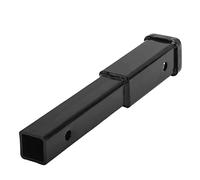 MOOILKO Extension d'attelage de remorque avec rallonge de Tube de récepteur de remorquage de 2 Pouces étendre 445mm pièces de RV Camping-Car Caravane Accessoires de Camping-Car pour Camping-Car