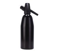 MOOILKO Manuel 1l Soda Siphon CO2 Distributeur l'eau Générateur de Bulles Cocktail à Cocktail Soda Machine en Aluminium DIY Cuisiner sans Effort(A)