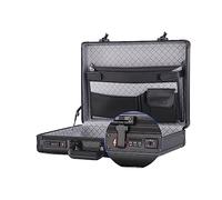 MOOILKO Mot de Passe boîte Sac à Outils Document Portable matériel boîtes fichiers Ensemble Complet Porte-Documents Valise Organisateur sécurité Accès Rapide(Large Upgrade Lock A)